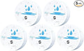5 Pack Water Leak Detectors for Home, 100dB Waterproof Water Sensor Alarm Leak by Comfytune