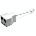 Phone Splitter for Landline, RJ11 Phone Jack Splitter 2-Way Adapter, Telephone by RetailAndBulk