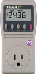 P3 2-Pack International P4460 Kill A Watt EZ Electricity Usage Monitor, Grey