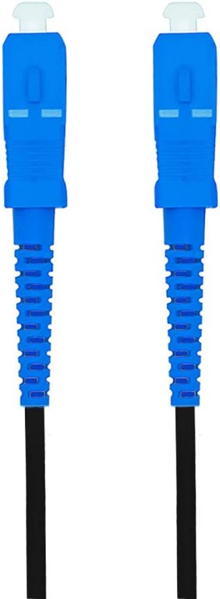 Jeirdus 15M SC to SC Outdoor Armored Simplex 9/125 SM Fiber Optic Cable Jumper Optical Patch Cord Singlemode 15Meters 49ft SC-SC
