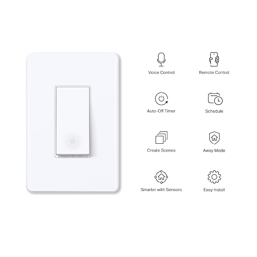 TP-Link Tapo Smart Light Switch, Single Pole, Neutral Wire Required, 2.4GHz - Image 2