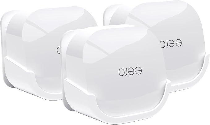 3Pack Wall Mount Holder for eero 6 Plus 6+ and eero 6 Router Mesh Wi-Fi System by Sootozy