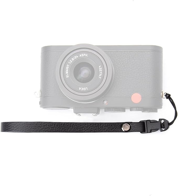 Vintage Minimalist Leather Camera Neck Shoulder Strap by DBZZ