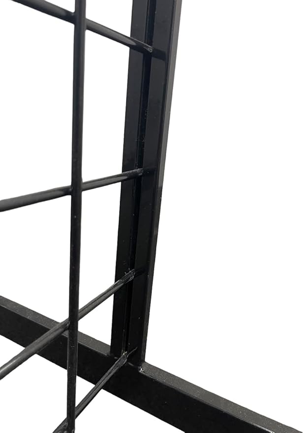 Only Hangers Heavy Duty 2' x 5.5' Gridwall Art Display Panel with EZ Slide-On Grid Legs - No Hardware or Tools Required - No Screws, Nuts, or Washers. (Set of 3)