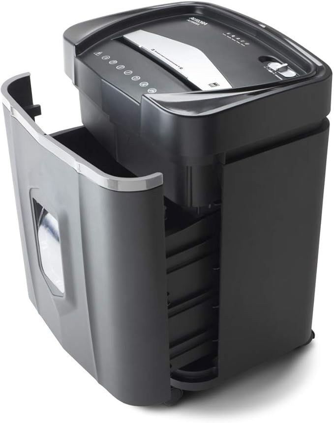 Aurora AU1640XA Anti-Jam 16 Sheet Crosscut Paper/CD and Credit Card/ 5 Gal Pullout Basket Shredder, 30 Minutes Continuous Run Time
