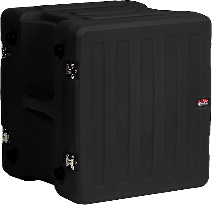 Gator Cases Pro Series 12U Rack Case with Standard 19" Depth, Roto Molded Made in USA (G-PRO-12U-19)