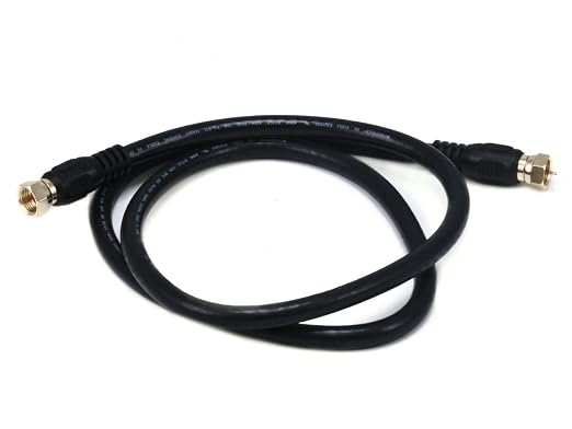 Monoprice RG6 Quad Shield CL2 Coaxial Cable by Monoprice