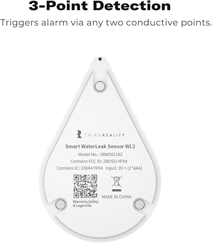THIRDREALITY Zigbee Water Leak Sensor WL2 4Pack - Image 4
