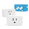 New One Zwave Outlet Dimmer 2 Pack, 800 Series Z-Wave Plug, Z Wave Extender by NewOne