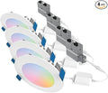 HALO HLB4069WZRGBWMWR 4” Smart Wi-Fi Slim Canless LED Downlight Powered by WiZ by HALO