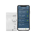 Leviton 2nd Gen Smart Circuit Breaker with Remote Control, GFCI, 2-Pole 20 Amp, 120/240-Volt and 120/208-Volt, 10kA Interrupt Rating, LB220-GST