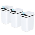 Anborry Bathroom Automatic Trash Can 3 Pack 2.2 Gallon Motion Sensor Touchless by Anborry