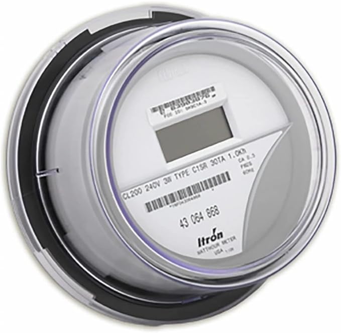 Itron Centron SSEM CL200 KWH Meter, Type C1S, Form 2S, 240v RV or Home Meter