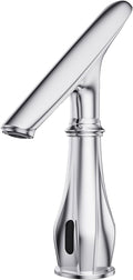Touchless Bathroom Faucet, Automatic Motion Sensor Chrome Faucet by Bezeit