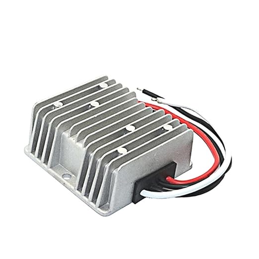 Boost Buck Converter, 18V-36V to 24V 15A 360W Aluminium Shell Waterproof Auto Step Up Down Voltage Regulator, for Car Audio Solar Power System LED Display Screen