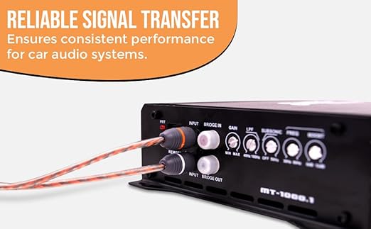 Elite Audio Premium 4 Gauge CCA Amplifier Installation Wiring Amp Kit, 2000 watt High-Power Wiring with Triple Shielded RCA’s and ANL Fuse Holder - EA-PRMK2 Amp Install Kit