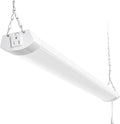 hykolity 4FT 70W LED Shop Light Linkable, 8000lm(300w Equivalent), 5000K Utility Shop Lights for Garages, Workshops, Basements, Hanging or FlushMount, with Power Cord and Pull Chain, ETL, White,1 Pack