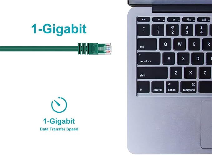 Monoprice 14FT 24AWG Cat5e 350MHz UTP Ethernet Bare Copper Network Cable - Image 5