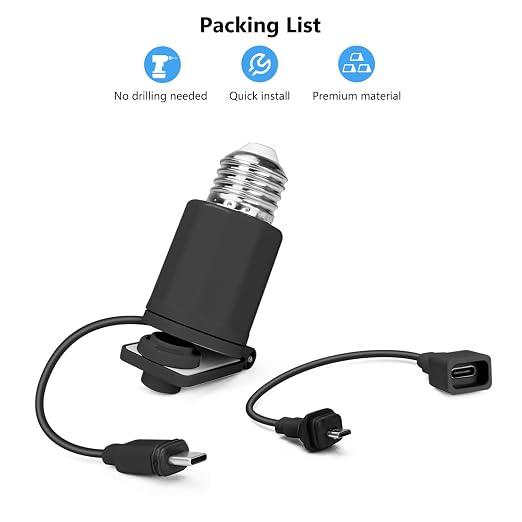 Adjustable Lamp Socket Mount for Blink Outdoor 4, Blink Outdoor, Blink - Image 7