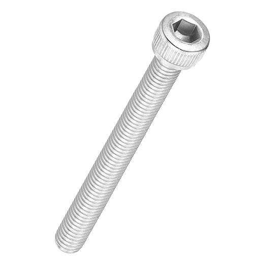 Kozelo 5pcs Socket Head Cap Screws - [M5-0.8 x 50mm] 304 Stainless Steel Allen Socket Drive for Electrical Motor 3D Printing Fan Engine Replacement Use, Silver