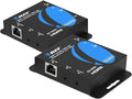 OREI HDMI Over Ethernet Extender with HDMI Loop Out, Bi-Directional IR, and PCM2.0 Audio – Extend 1080p@60Hz Up to 492ft Over CAT6/7