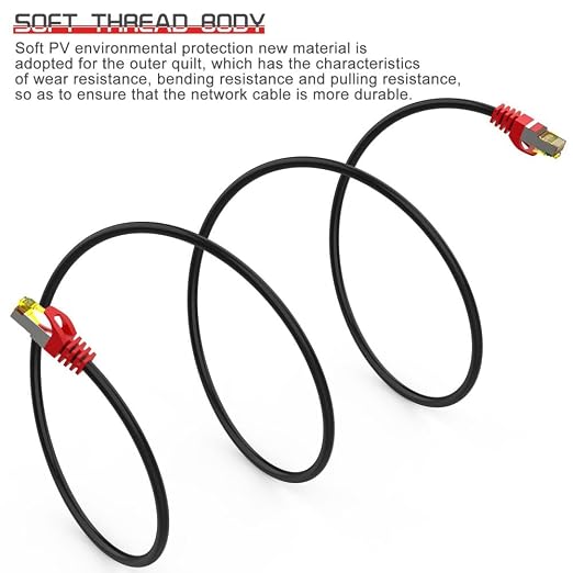 Cat 8 Ethernet Cable 15 ft, High Speed LAN Network Cable, Professional Shielded - Image 4