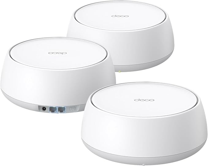 TP-Link Deco 7 BE25 Dual-Band BE5000 WiFi 7 Mesh Wi-Fi System | 4-Stream 5 Gbps by TP-Link