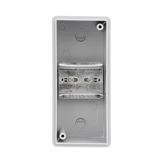 MOLLOM 2 Way Circuit Breaker MCB Distribution Protection Box with DIN Rail, IP65 Waterproof,for Indoor and Outdoor
