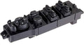 Power Window Master Control Switch Front Left Compatible 2002-2010 for Dodge Ram 2500 2002-2010 for Dodge Ram 1500, Power Window Switch 56049805AB