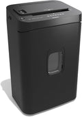 Staples 150-Sheet Micro-Cut Paper Shredder, Autofeed, Anti-Jam, 7.4-Gallon Pull-Out Bin, Black, for Home & Office