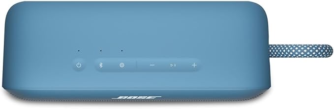 Bose SoundLink Plus Portable Bluetooth Speaker, Wireless Outdoor Speaker, Up to 20 Hours Battery Life, Waterproof and Dustproof, Blue Dusk