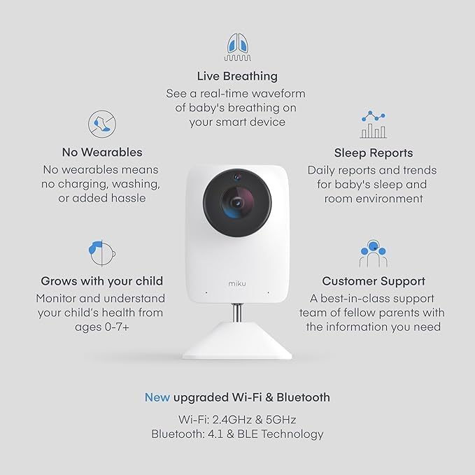 Miku Pro Smart Baby Monitor - Image 2