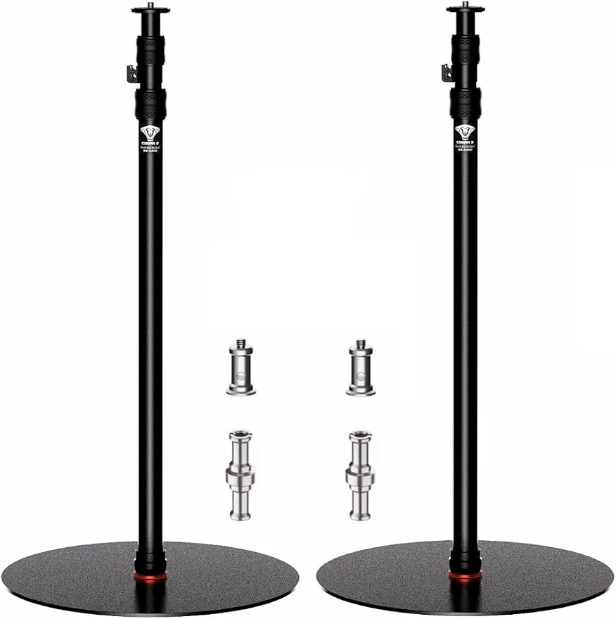 IFOOTAGE RB-A400 Round Base Light Stand Monopod, Live Streaming, Payload 22LBS by IFOOTAGE