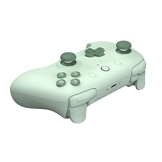 8BitDo Ultimate 2C Wireless Controller for Windows PC and Android, with 1000 Hz Polling Rate, Hall Effect Joysticks and Triggers, and Remappable L4/R4 Bumpers (Green)