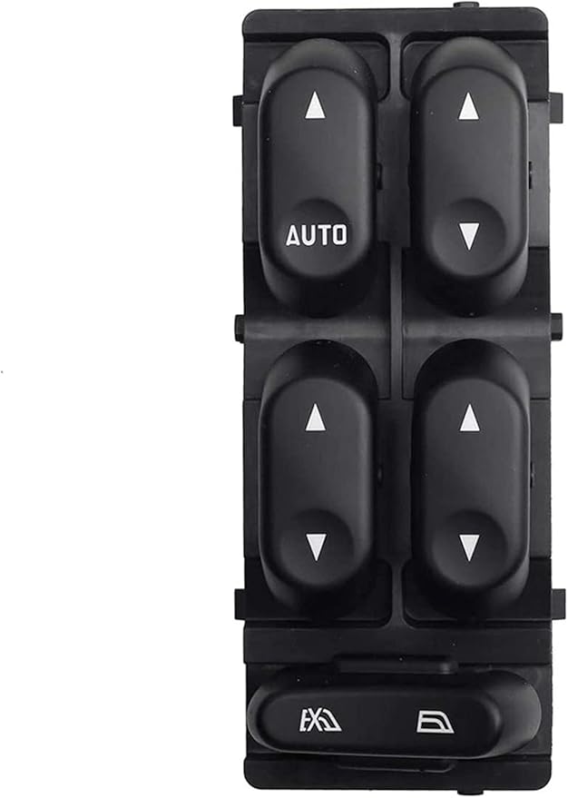 1L2Z14529BA Driver Side Power Master Power Window Switch Compatible with 2002-2004 Ford F250 F350 F450 F550 Super-Duty, 2002-2003 Explorer, 2002-2005 Excursion & Mercury Mountaineer
