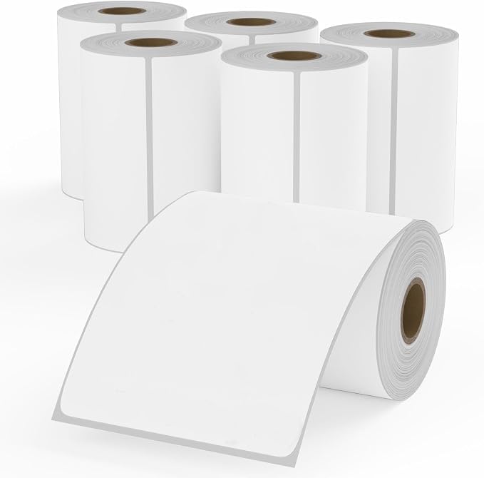 9527 Product 4x6 Blank Direct Thermal Shipping Labels by 9527+Product