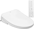 R&T V303 Auto-Open Smart Bidet Toilet Seat, Elongated Electric Bidets with Warm Water, Air Dryer, Adjustable Heated Seat, Nightlight, Bidet Attachment for Toilet