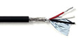 KWANGIL 3C 20AWG AMSB Shielded Cable Wire (UL2464) - Highly Flexible Str TC, PVC Ins, OS+TC BRD, PVC JKT for CNC Machine, Stepper Motor, VFD Spindle (Matte Black 50FT)