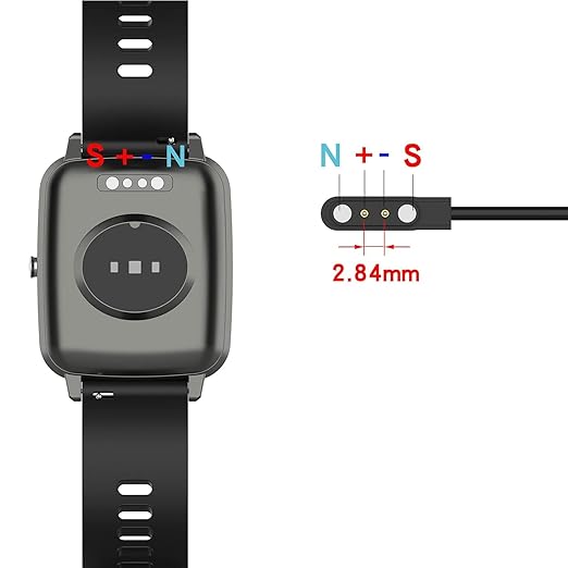 Smart Watch Charger Magnetic 2 Pin Charging Cable - Image 2