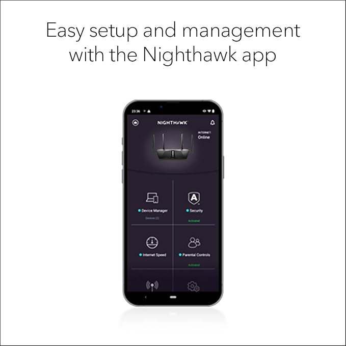 Netgear Nighthawk 5-Stream AX3600 Dual-Band WiFi 6 Router - Image 5