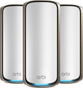 NETGEAR Orbi 970 Series Quad-Band WiFi 7 Mesh Network System, Router + 2 by NETGEAR
