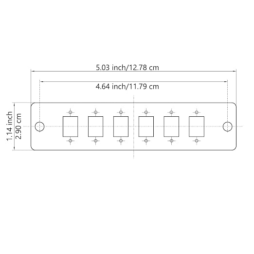 6 Simplex SC/UPC Fiber Patch Panel - Image 7