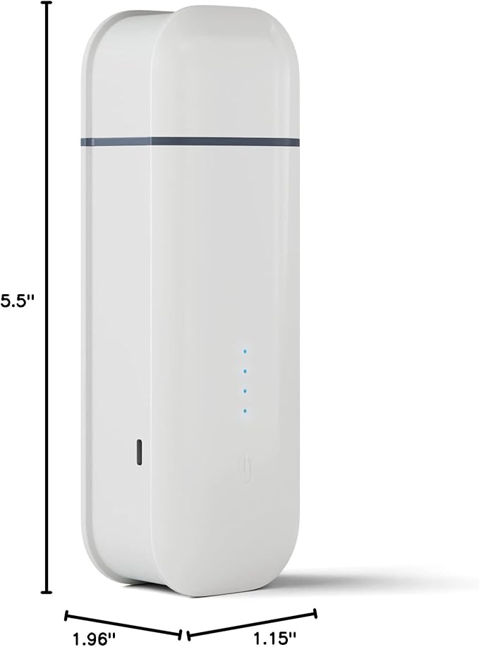 Essential Oil Diffuser, Waterless Aromatherapy Diffusers, 2025 Updated Nano Atomization Scent Air Machine with Timer and Auto-Off Switch for Home, Office, Hotel Collection(White, Updated Version)