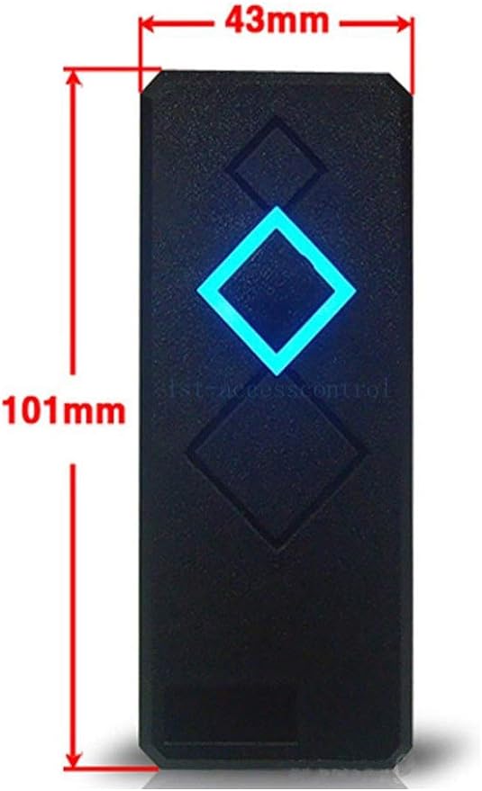 MENGQI-CONTROL Electric Strike Lock Complete TCP/IP Network Single Door Access Control Board System Kits with 110V Metal Power Supply RFID Reader+Exit Button Phone APP remotely Open Door