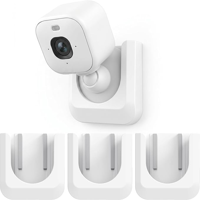 Blink Mini 2K Camera Adhesive Wall Mount Bracket, Strong Adhesive Durable by KIDJOYO