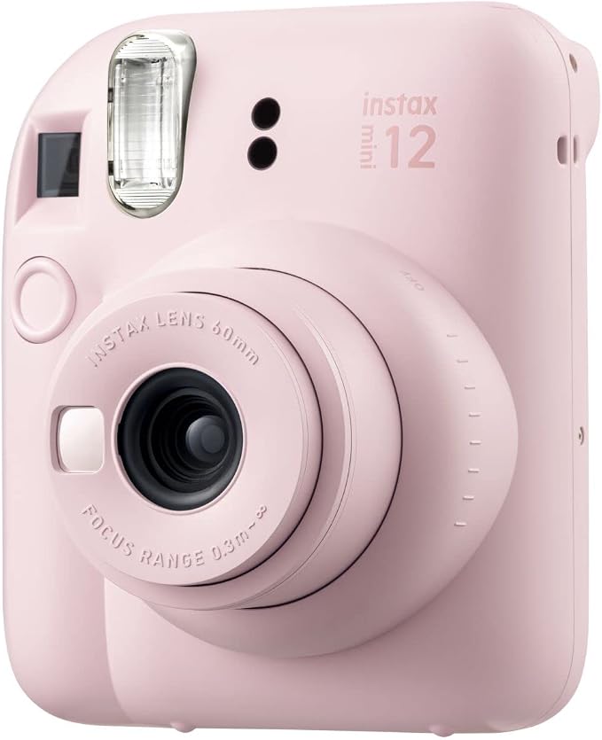 Fujifilm Instax Mini 12 Instant Film Camera Blossom Pink, Fujifilm Instax Mini - Image 2