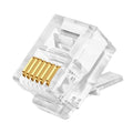 RJ12 6P6C Connectors 6 Pin Telephone Line Cable Wire Male Plug by XANHAM