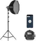 GVM 80W Photo Studio Lighting Kit, LED Video Light by GVMGreatVideoMaker