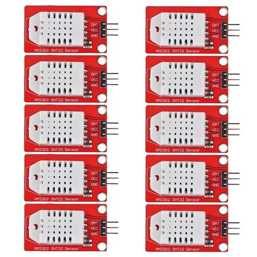10PCS AM2302 DHT22 Digital Temperature and Humidity Sensor Module 3.3V-5V New - Image 3