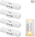 STHF 4 Pack Rechargeable Smart LED Motion Sensor Ambient Light, Auto-On by Unknown